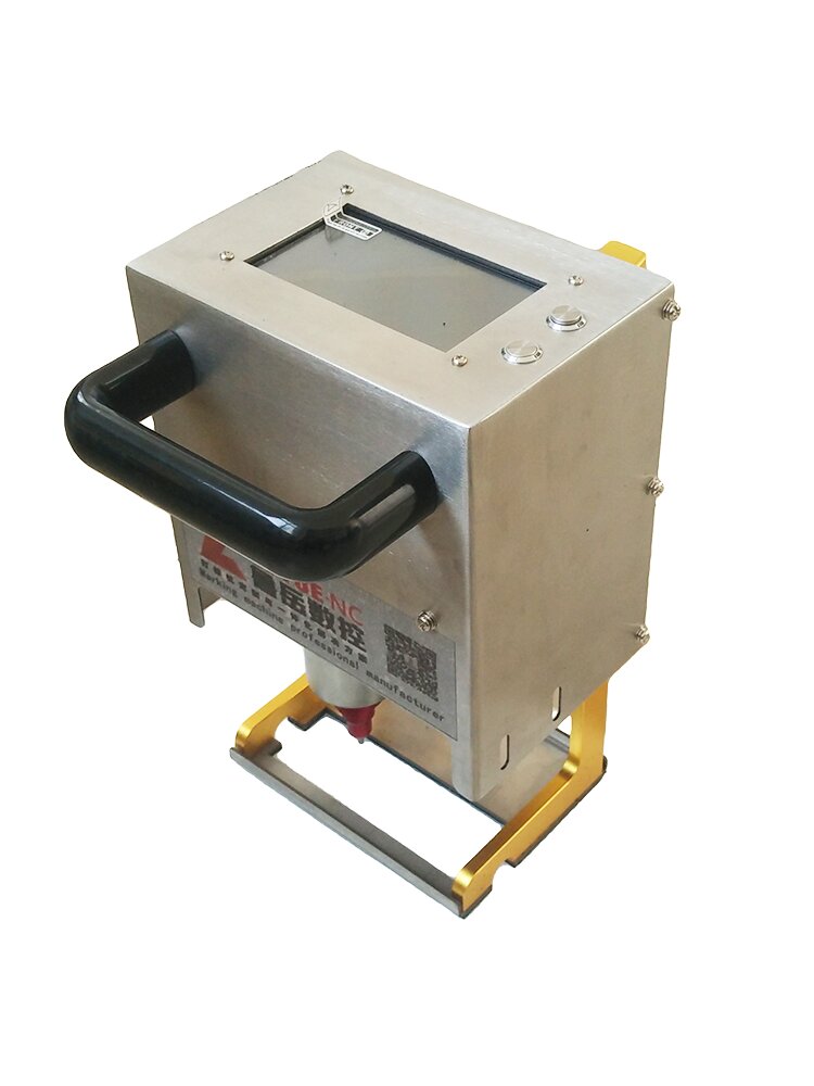 হ্যান্ডহেল্ড বৈদ্যুতিক খোদাই মেশিন, রেল ইস্পাত স্ট্যাম্প কোডিং মেশিন